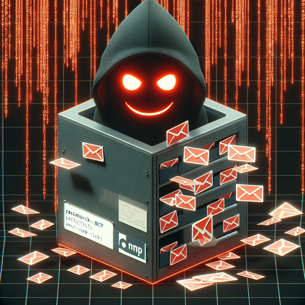 Servidor MCP Malicioso en npm: postmark-mcp roba direcciones de correo