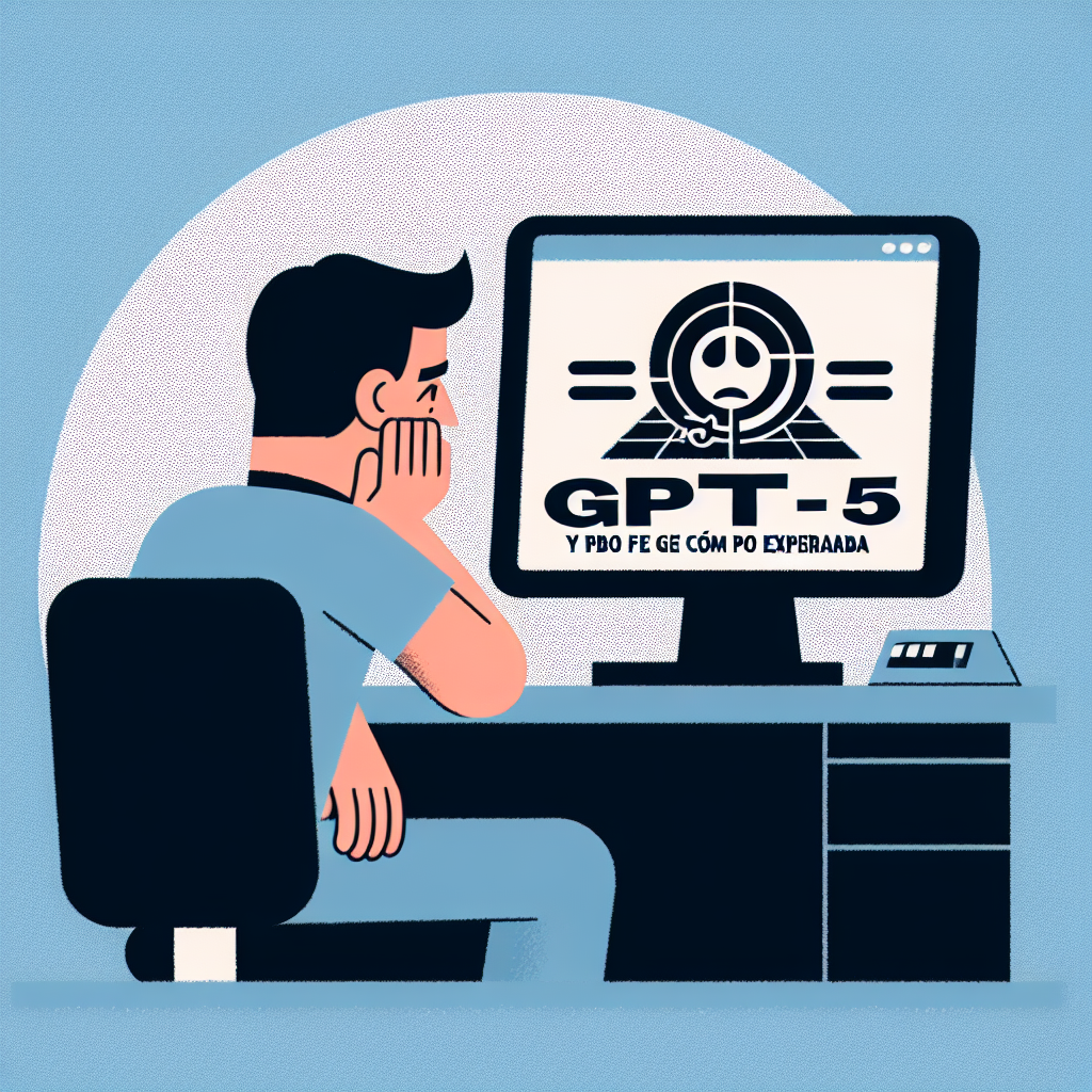 Probé GPT-5 y no fue como esperaba