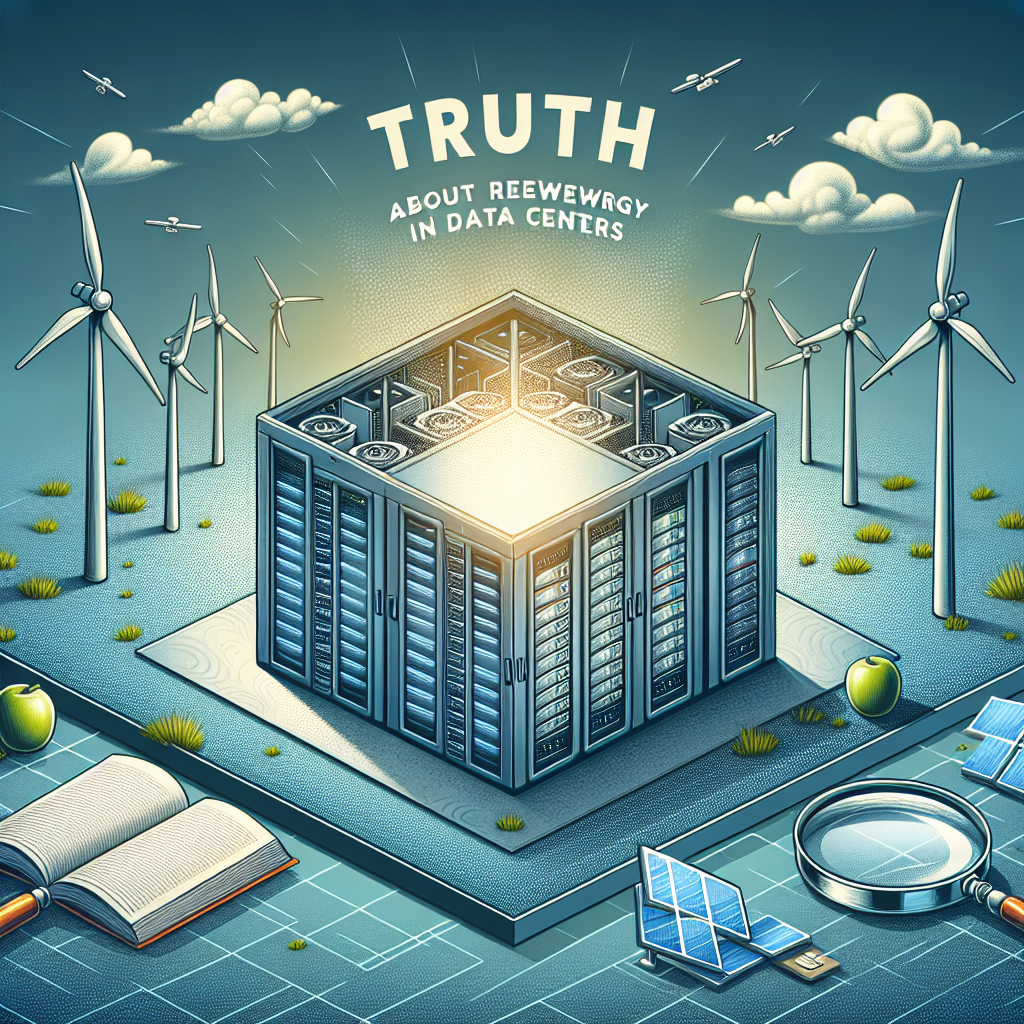 Verdad sobre Energía Renovable en Centros de Datos