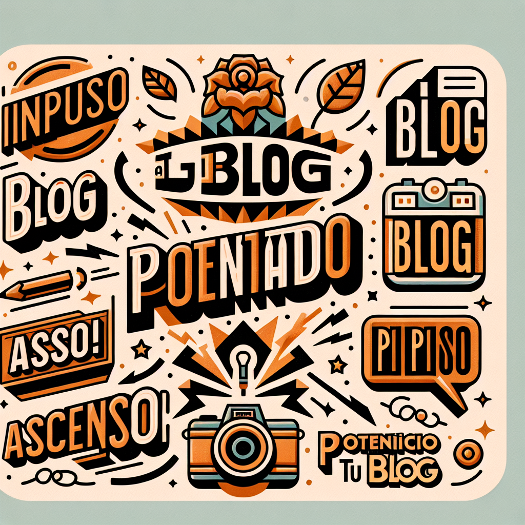 ¿Podrías compartir el mensaje original de tu blog para conservar la idea exacta? Mientras tanto, algunas opciones cortas que transmiten un impulso:

- Impulso al Blog
- Blog Potenciado
- Impulsa Tu Blog
- Blog en Ascenso
- Potencia Tu Blog
- Impulso para tu Blog