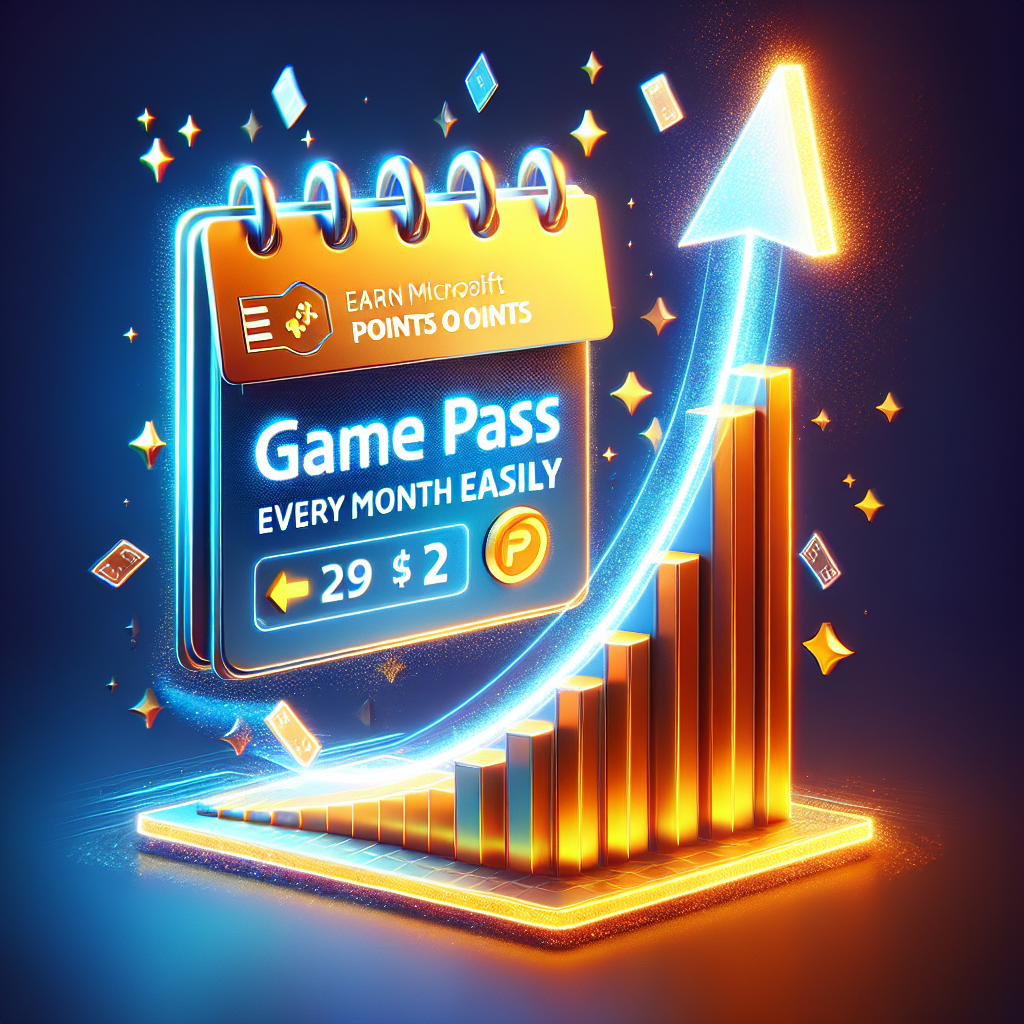 Game Pass Gratis Cada Mes: Ganar Puntos de Microsoft Fácilmente
