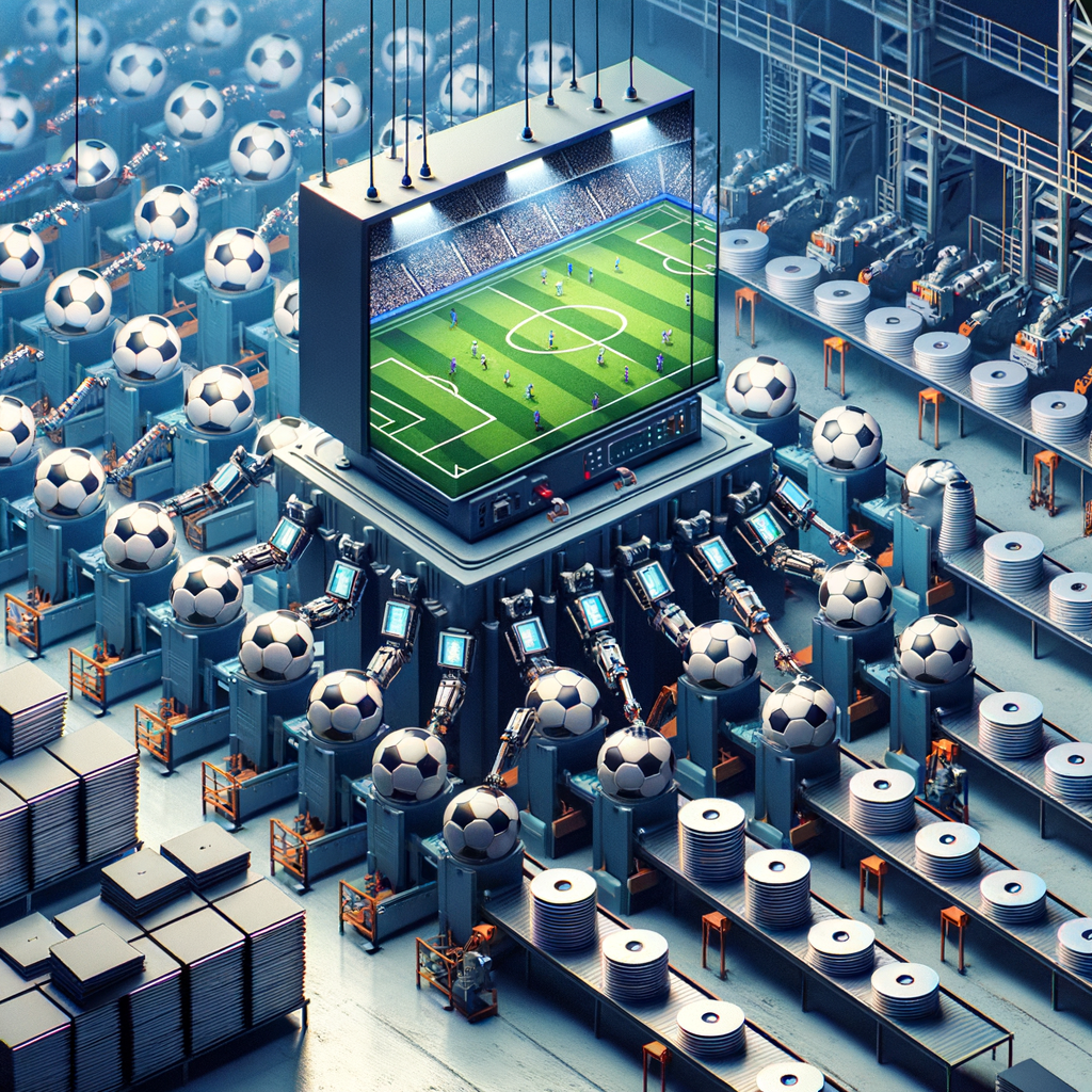 Fútbol y otros programas de TV premium siendo pirateados a gran escala industrial.