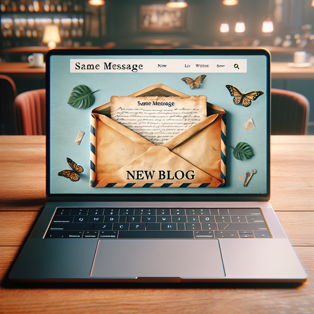 Mismo mensaje, nuevo blog