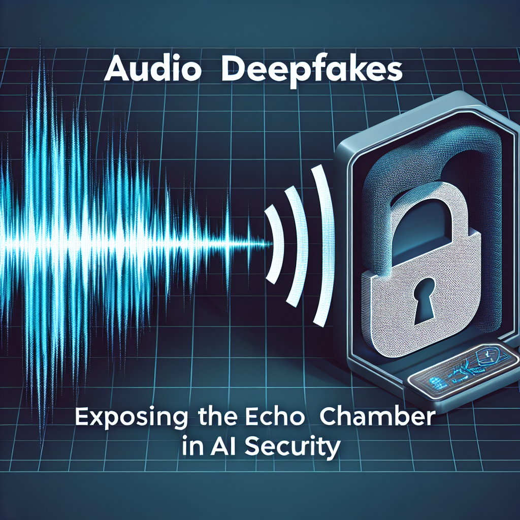 Deepfakes de audio: exponiendo la cámara de eco en la seguridad de la IA