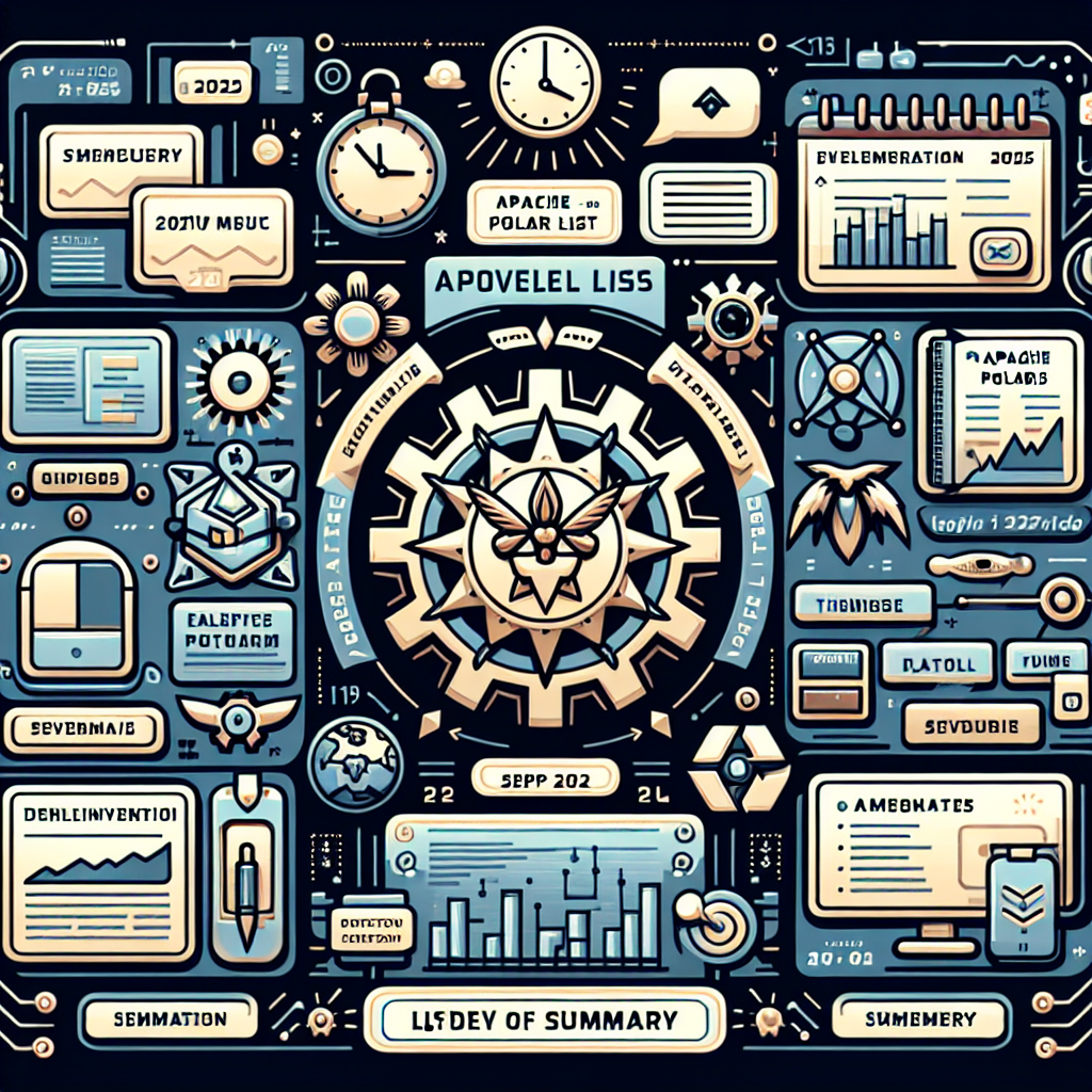Resumen de Apache Polaris Dev List 15–19 Sep 2025