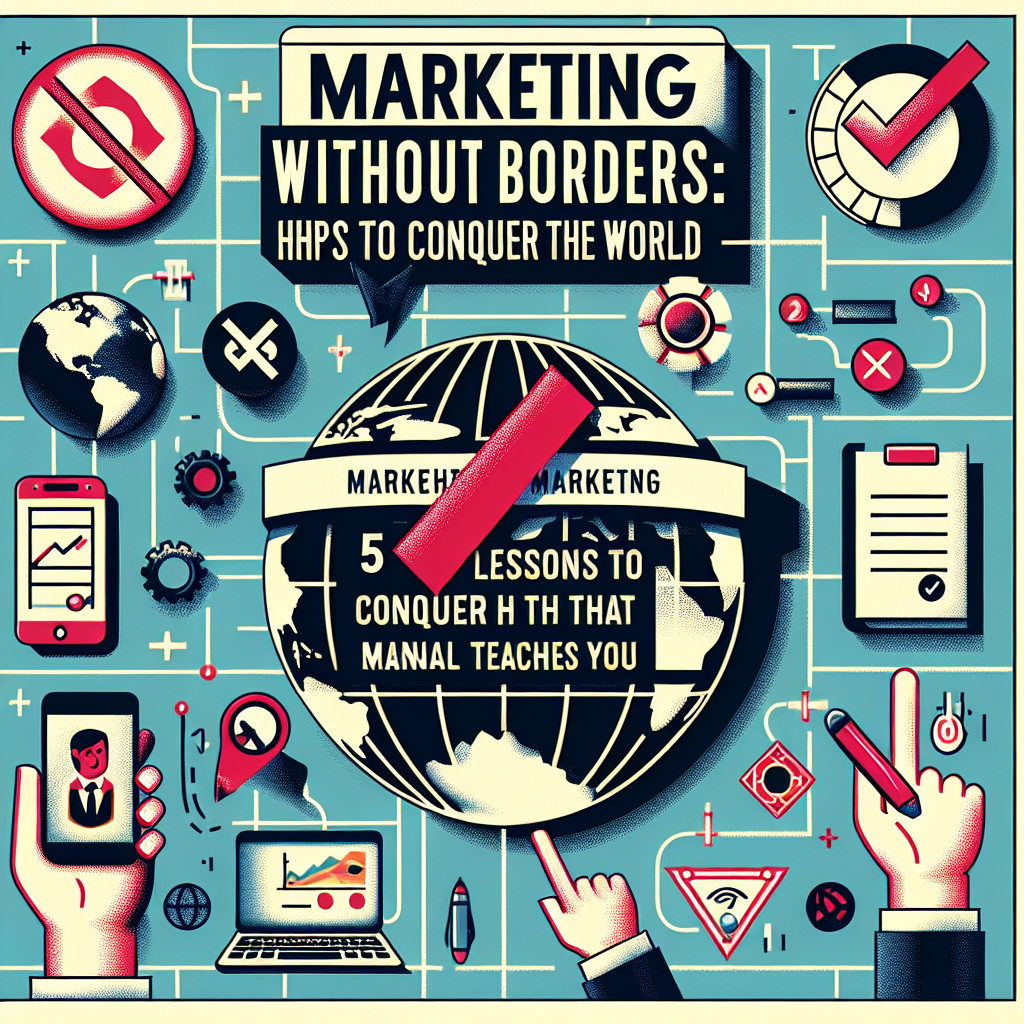 Marketing sin fronteras: 5 lecciones para conquistar el mundo (que ningún manual te enseña)