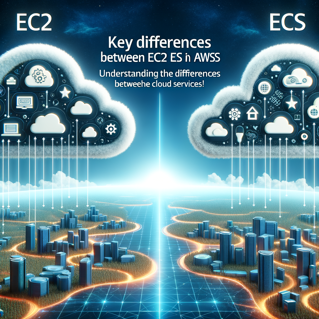Diferencias clave entre EC2 y ECS en AWS: ¡Comprende las diferencias entre estos servicios en la nube!