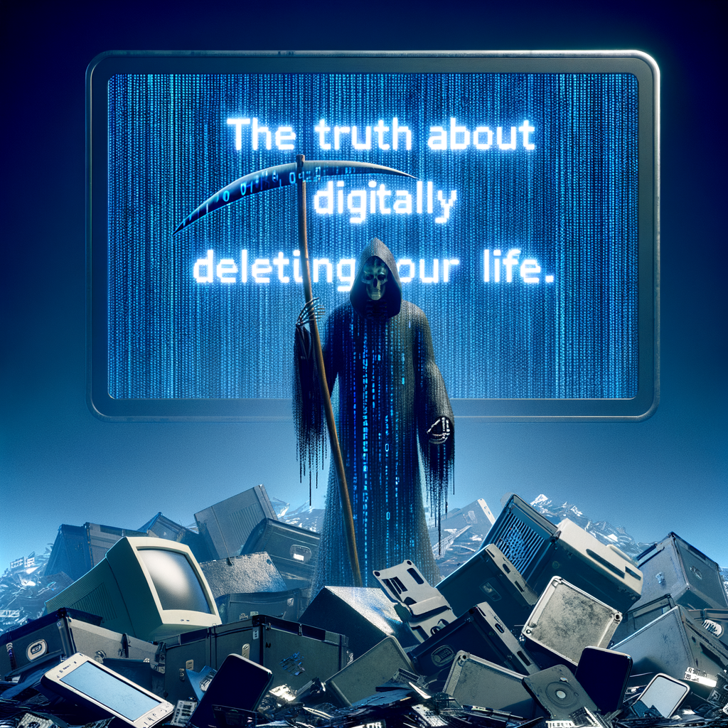 La verdad sobre eliminar digitalmente tu vida: Data Grim Reaper