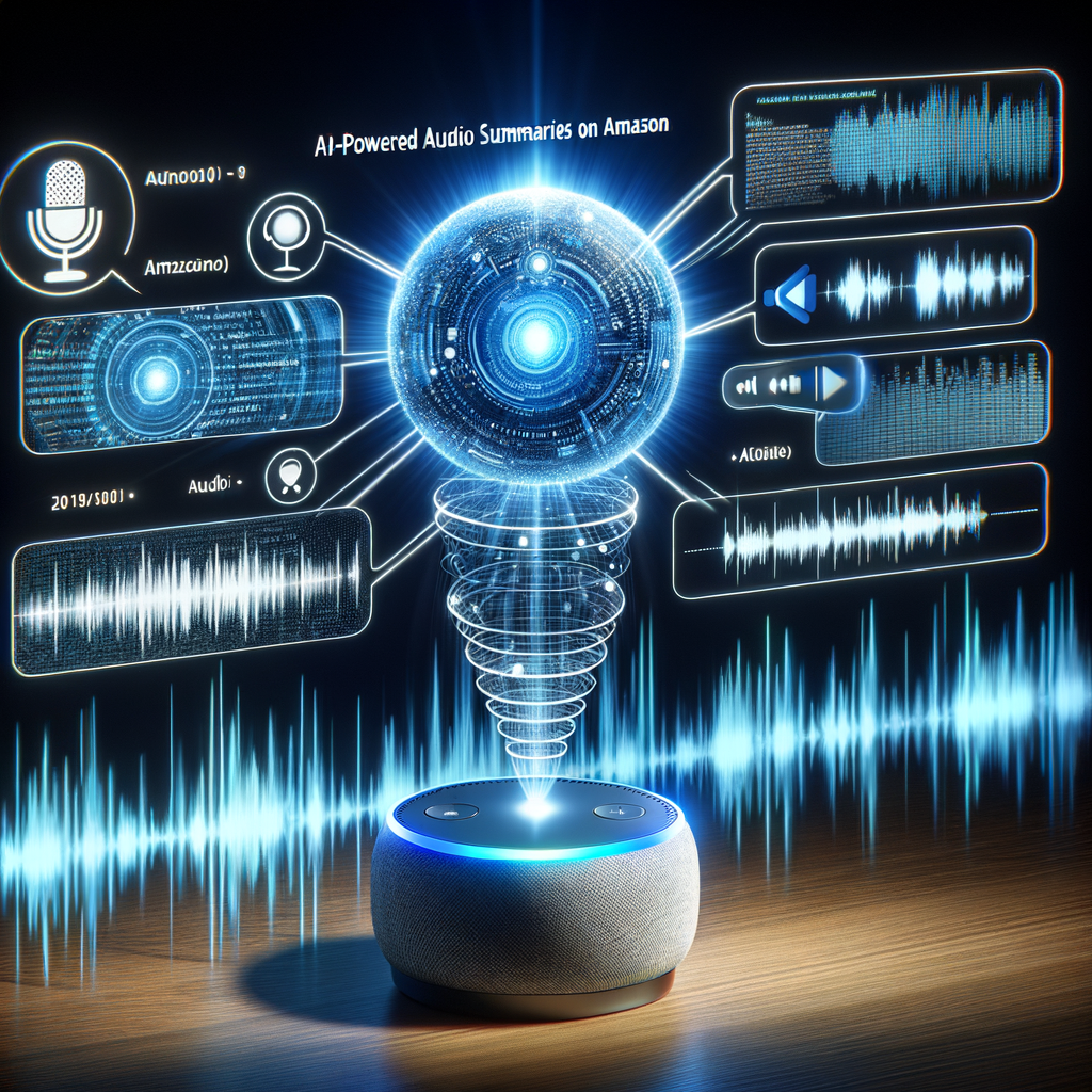 Resúmenes de audio con inteligencia artificial en Amazon