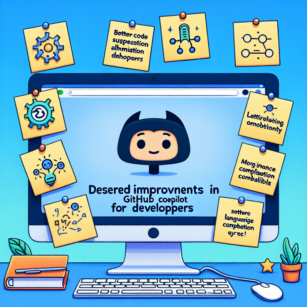  Mejoras deseadas en GitHub Copilot para desarrolladores