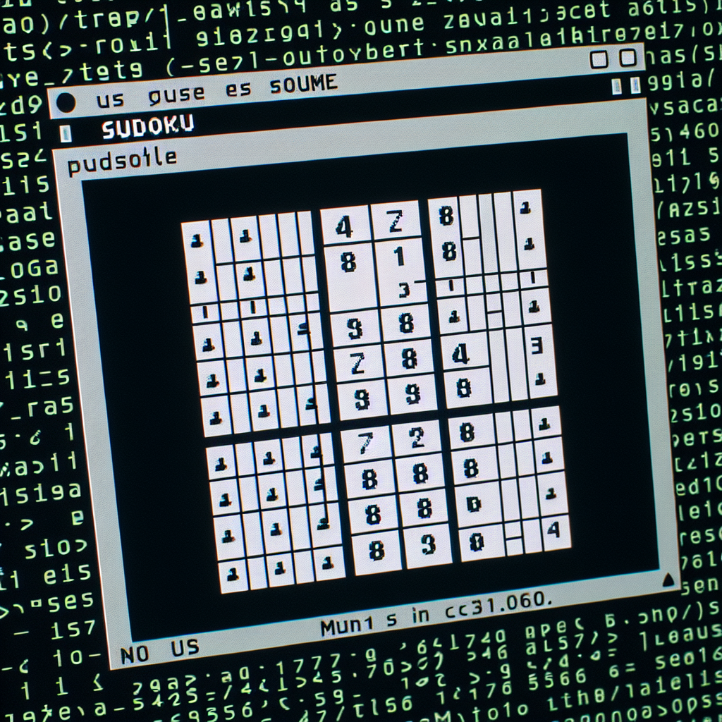 Sudoku de Terminal en Python