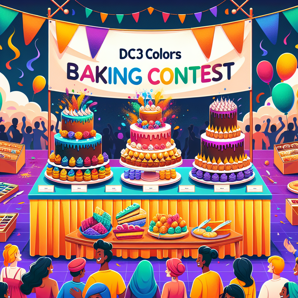 Colores DC3: Concurso de Repostería