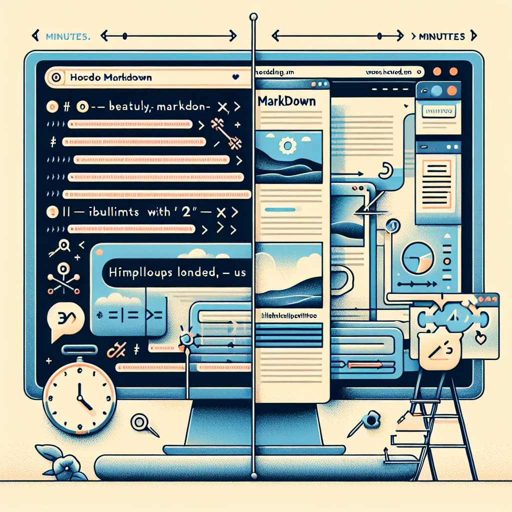Sitio web Markdown hermoso en minutos con hosted.md