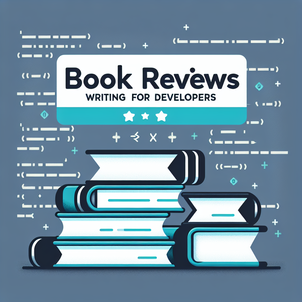 Reseñas de libros: Escritura para Desarrolladores