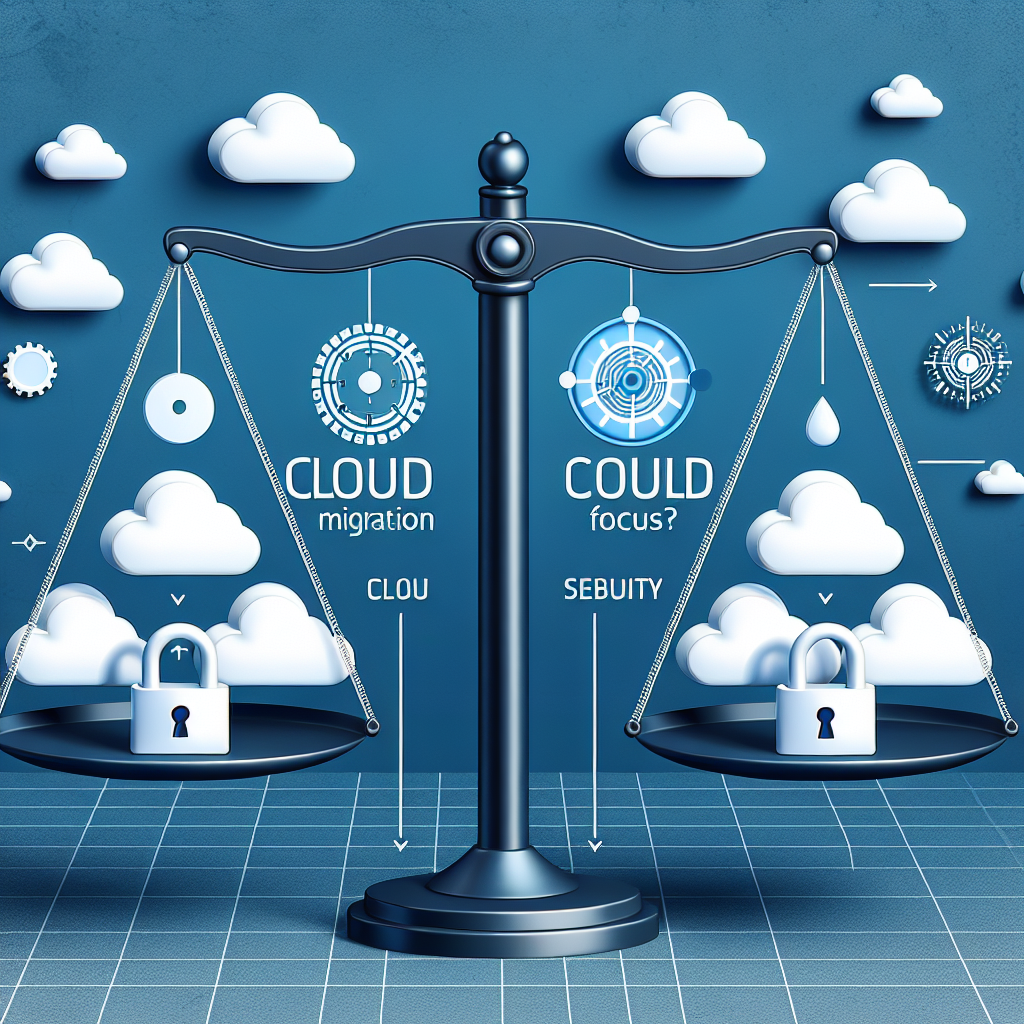 Equilibrio entre migración a la nube y ciberseguridad: ¿tu enfoque?