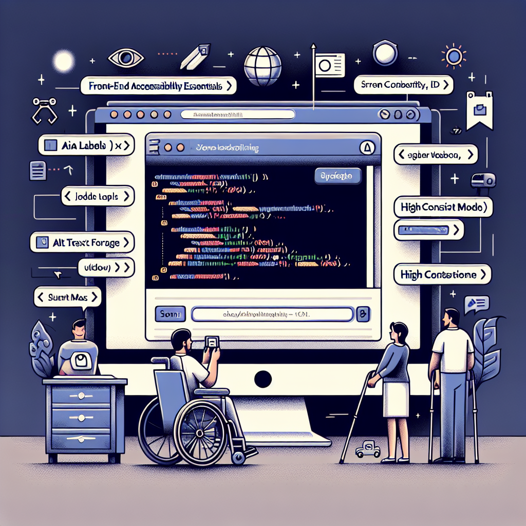 Esenciales de Accesibilidad en Frontend