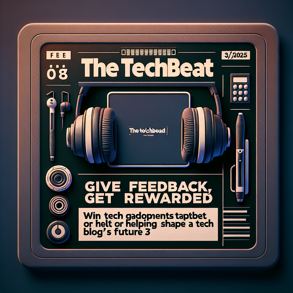 El TechBeat: Da tu opinión y gana unos Sony o un iPad