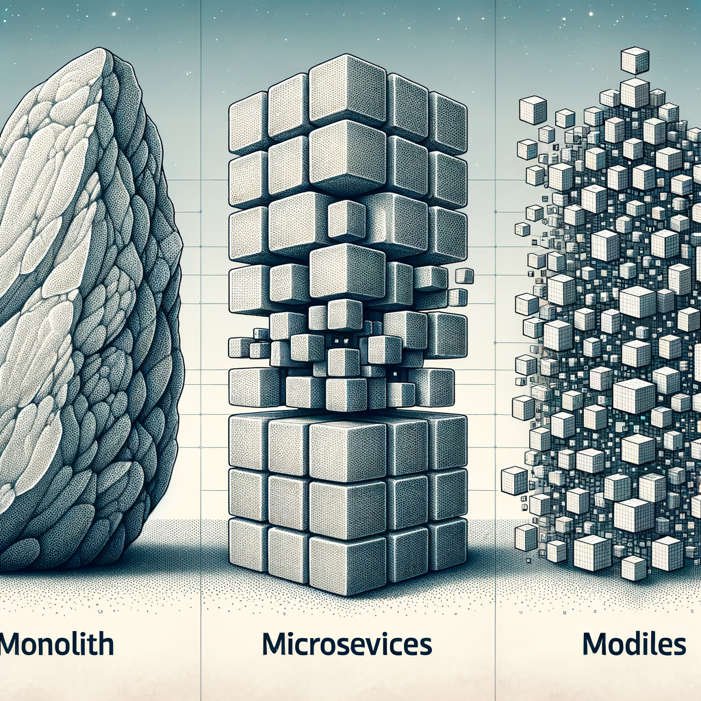  Monolito vs Microservicios vs Modulito: La Evolución de la Arquitectura de Software
