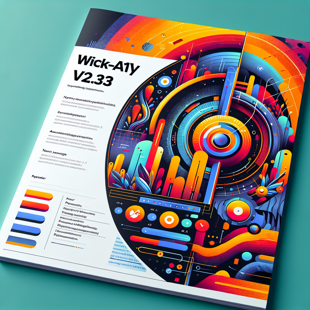 WICK-A11Y v2.3.0: Informe deslumbrante, WCAG 2.2 AAA y más novedades