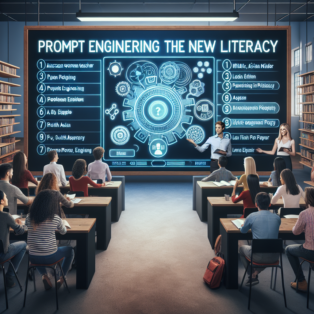 La ingeniería de prompts, la nueva alfabetización
