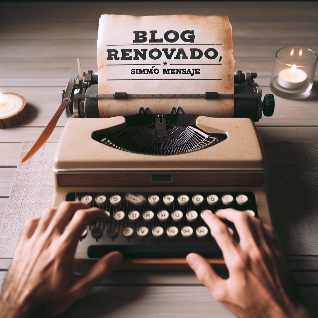 Blog Renovado, Mismo Mensaje