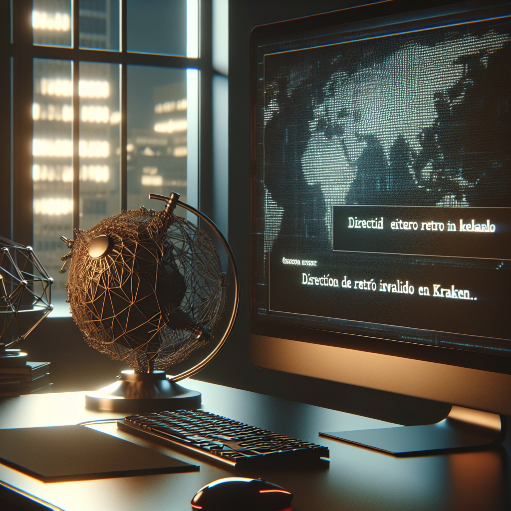 Dirección de retiro inválida en Kraken