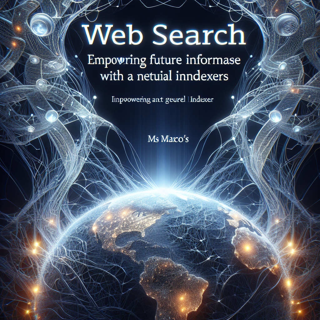 Búsqueda Web de MS MARCO: Potenciando el Acceso a la Información del Futuro con Indexadores Neuronales
