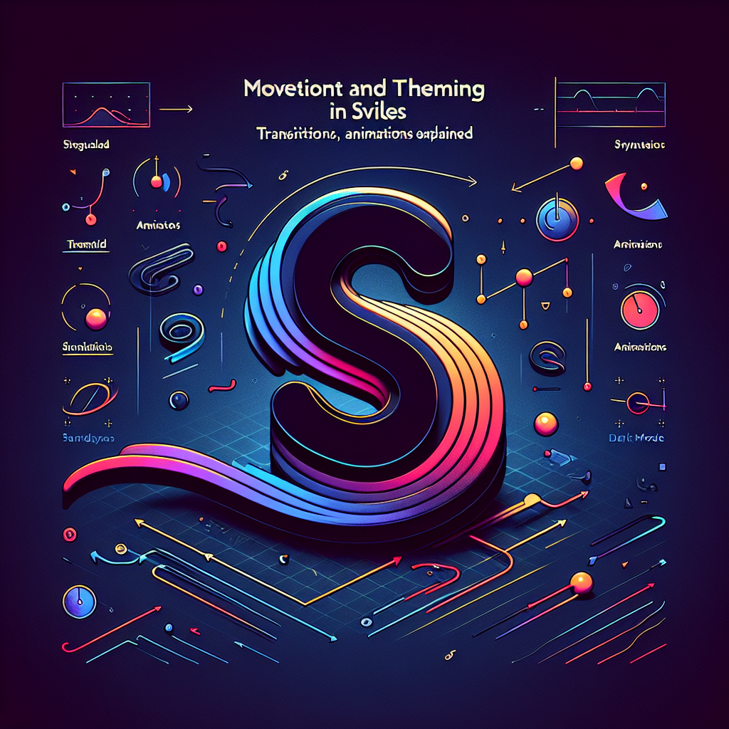 Movimiento y Tematización en Svelte: Transiciones, Animaciones y Modo Oscuro Explicado