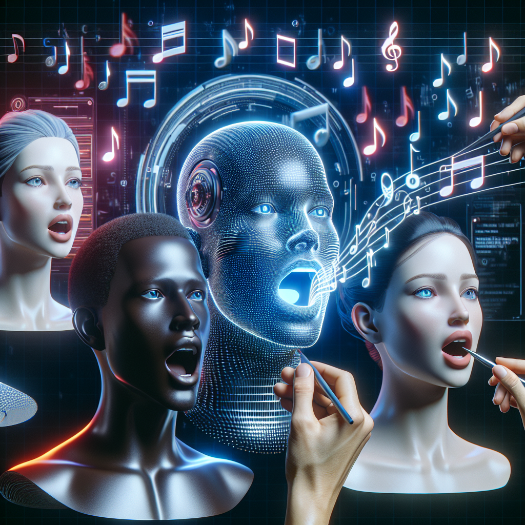 IA Crea Avatares Cantantes con Letras