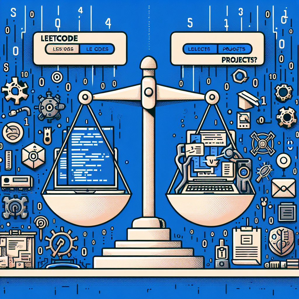 Leetcode vs Proyectos: ¿Qué te ayudará más a conseguir un empleo en tecnología?