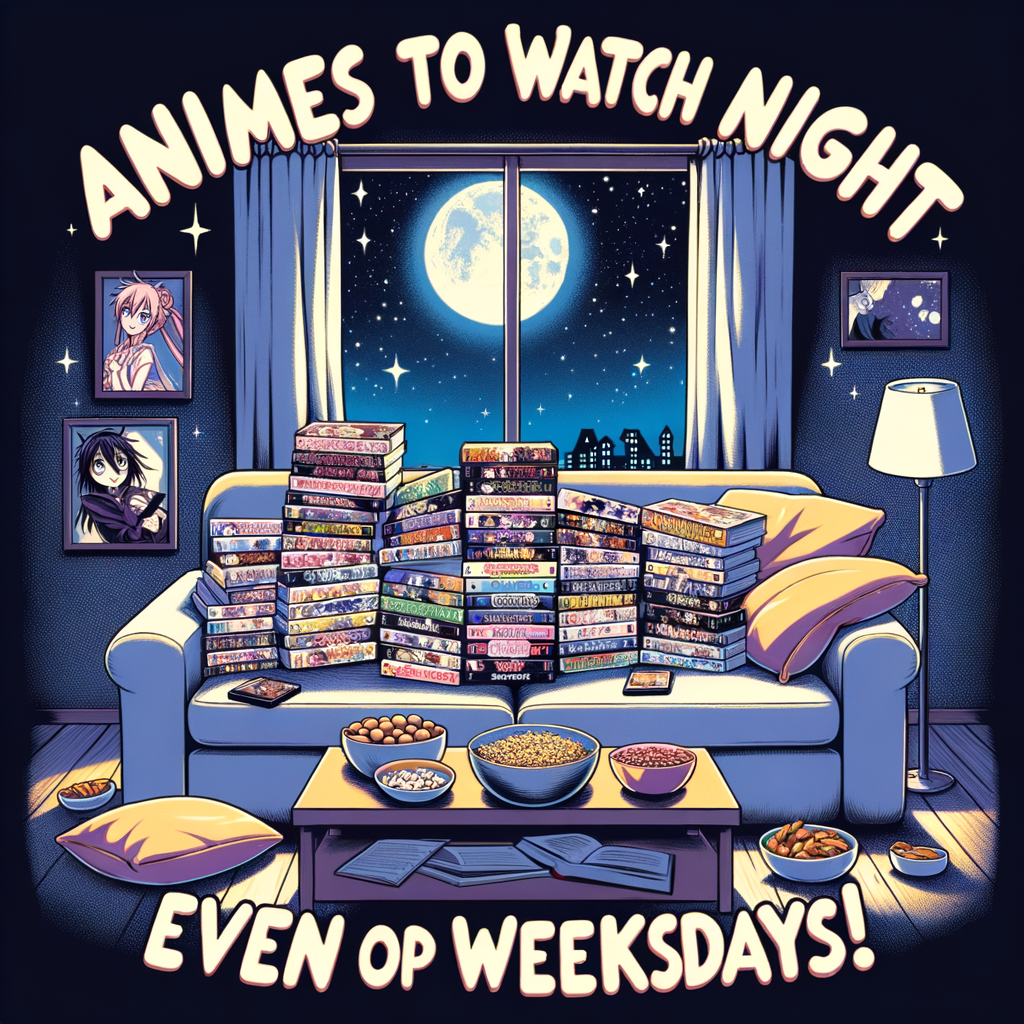 Animes para ver en una noche (¡Incluso entre semana!)