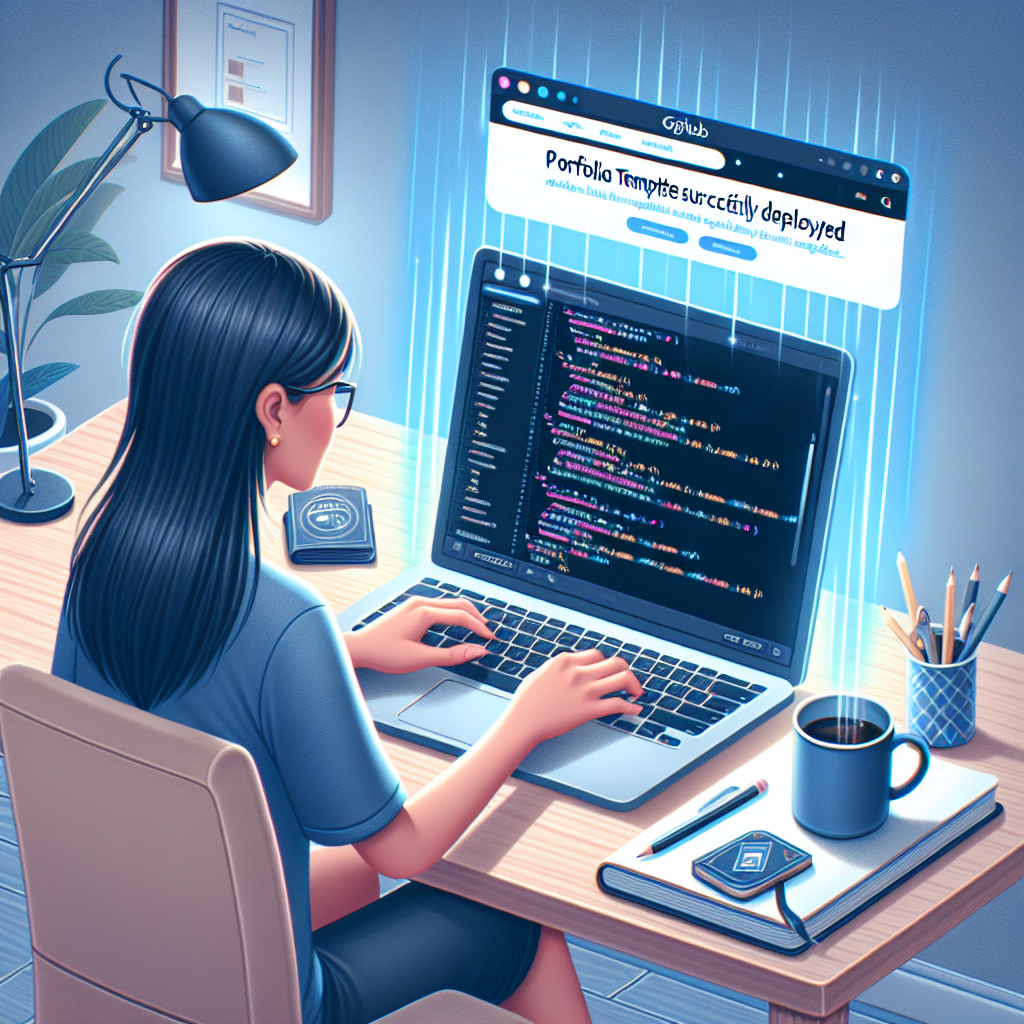 Personaliza y despliega plantilla de portafolio en GitHub Pages