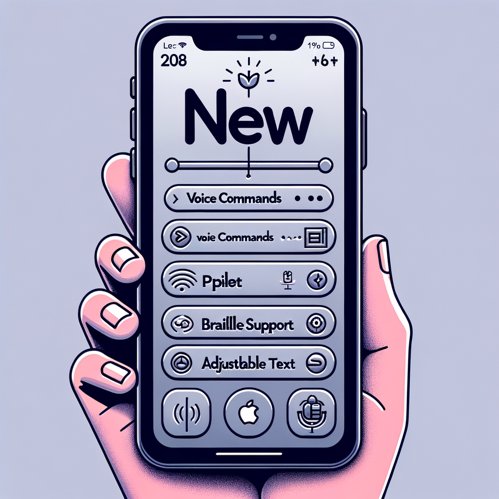 Nuevas funciones de accesibilidad de Apple.
