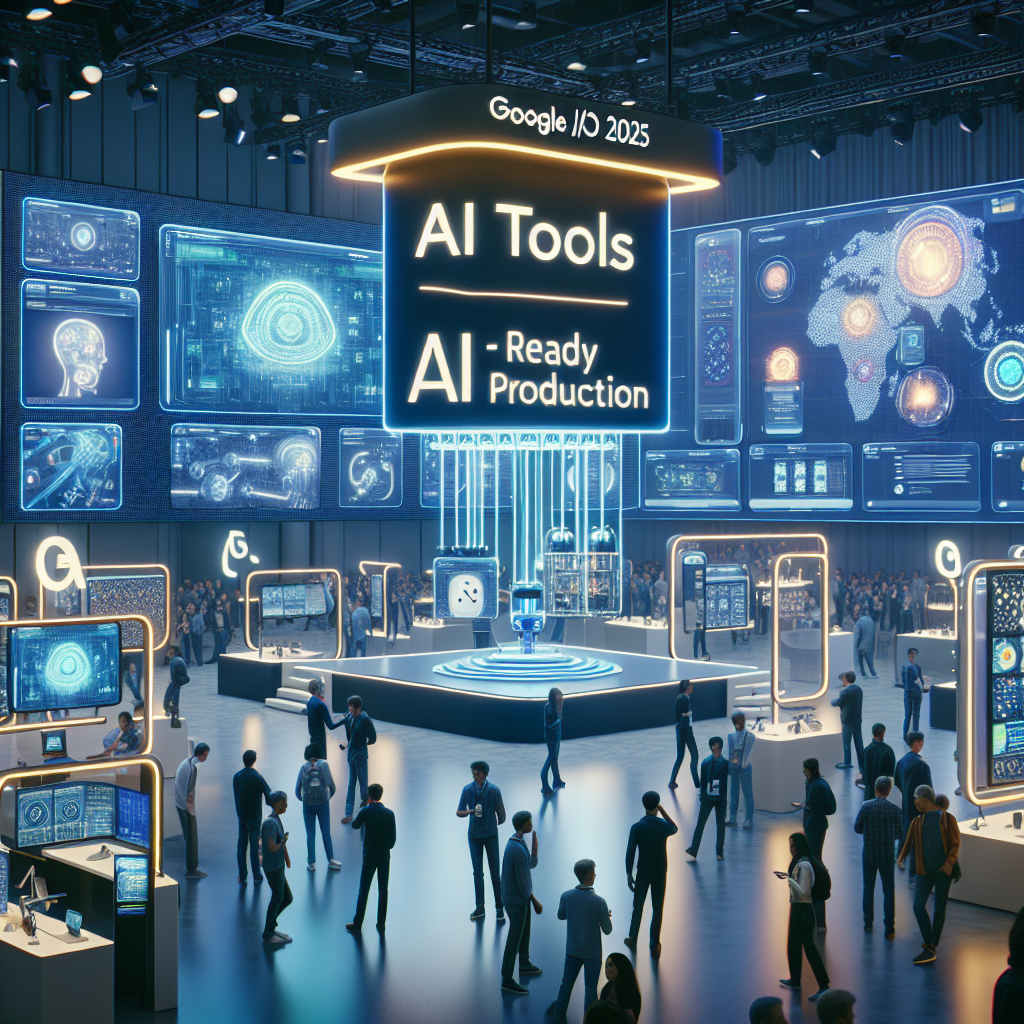 Herramientas de IA listas para producción en Google I/O 2025