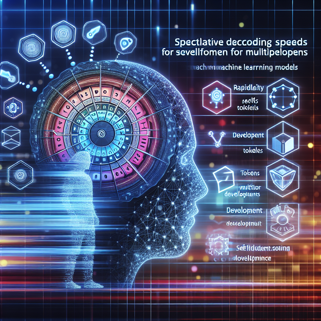 Velocidades de decodificación especulativa de autodesarrollo para LLMs multitoken