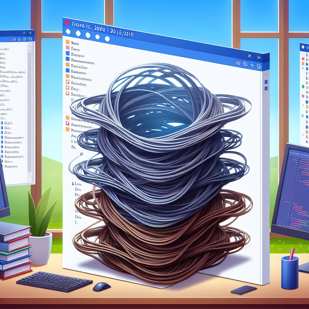 Archivos C# anidados en Visual Studio