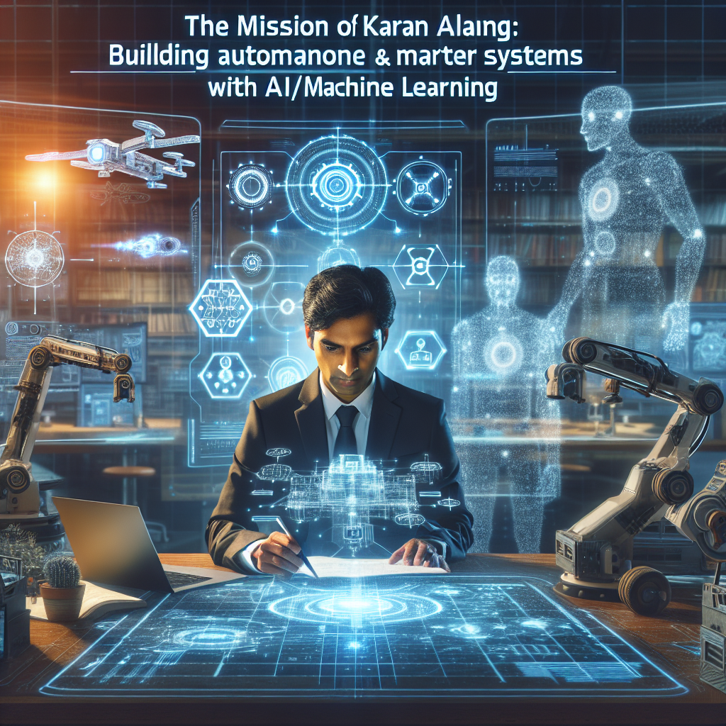 La Misión de Karan Alang: Construir Sistemas Autónomos y Más Inteligentes con IA/APrendizaje Máquina