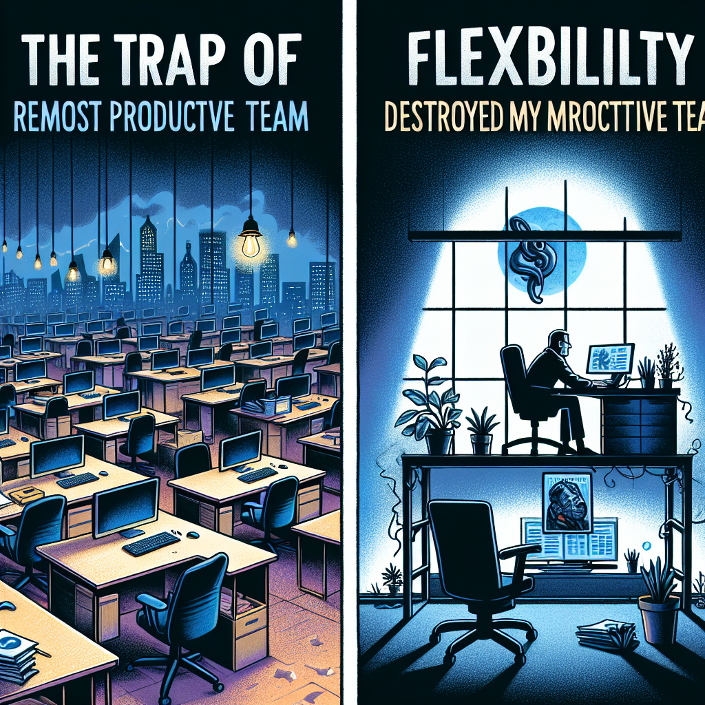 La Trampa de la Flexibilidad: Teletrabajo Destruyó a Mi Equipo Más Productivo