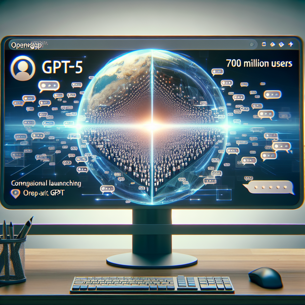 OpenAI lanza GPT-5 para 700 millones de usuarios de ChatGPT