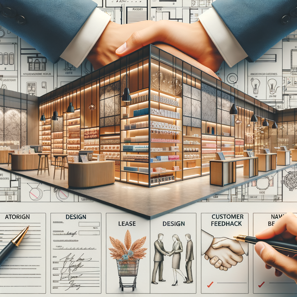 Diseño de tiendas por David Jones: diseño y negociaciones de alquiler con retroalimentación del cliente