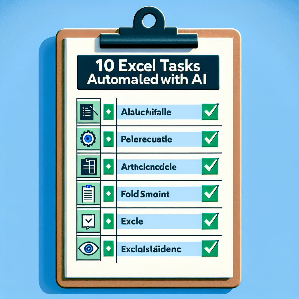 10 Tareas de Excel Automatizables con IA