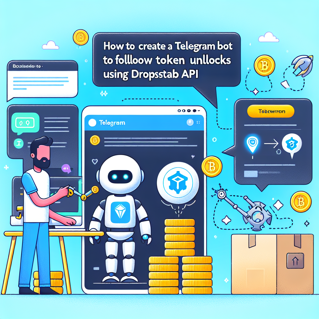 Cómo Crear un Bot de Telegram para Seguir los Desbloqueos de Tokens Usando la API de DropsTab
