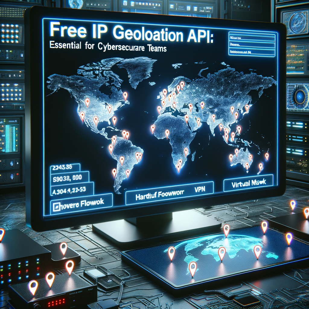 API de Geolocalización IP Gratis: Imprescindible para Equipos de Ciberseguridad