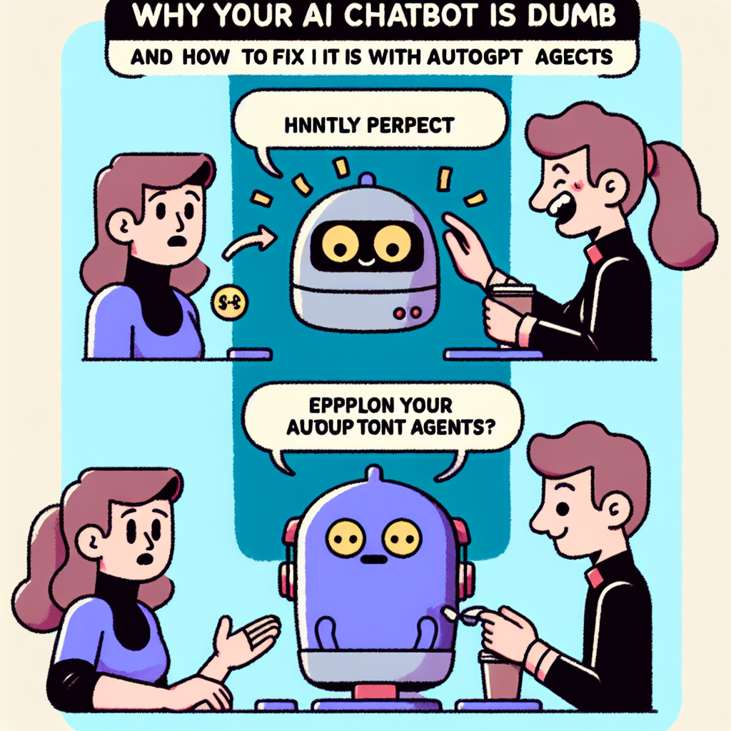 Por qué tu chatbot de IA es tonto y cómo arreglarlo con AutoGPT Agents