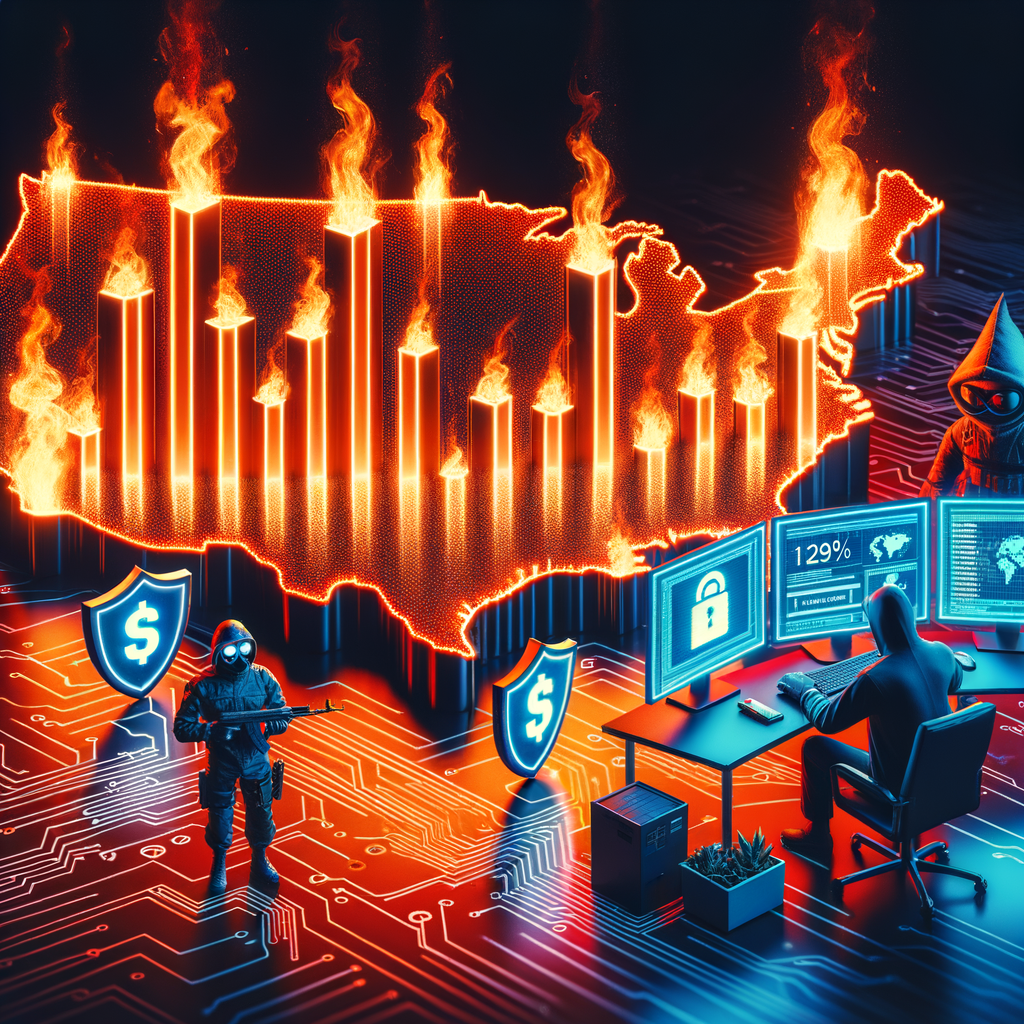 Aumentan un nueve por ciento los informes de ataques de ransomware en la infraestructura de EE.UU.