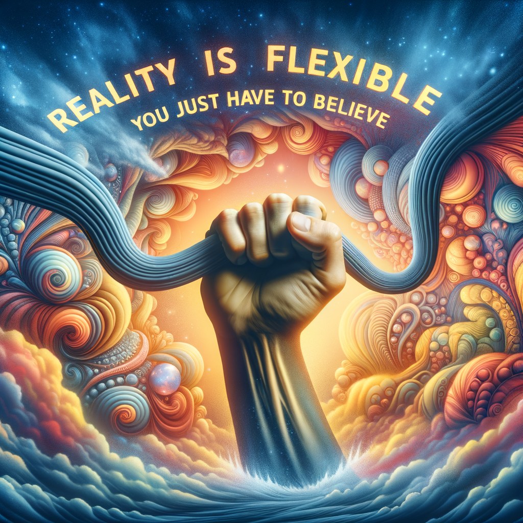 La realidad es flexible: solo tienes que creer