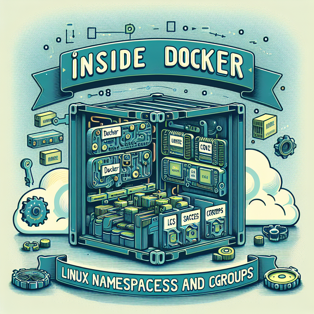 Dentro de Docker: Espacios de nombres y cgroups de Linux