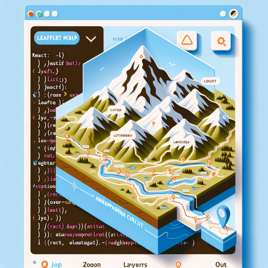 Mapa Interactivo del Circuito de Annapurna con React y Leaflet