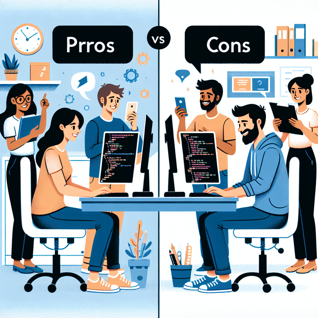 Ventajas y desventajas de la programación en pareja