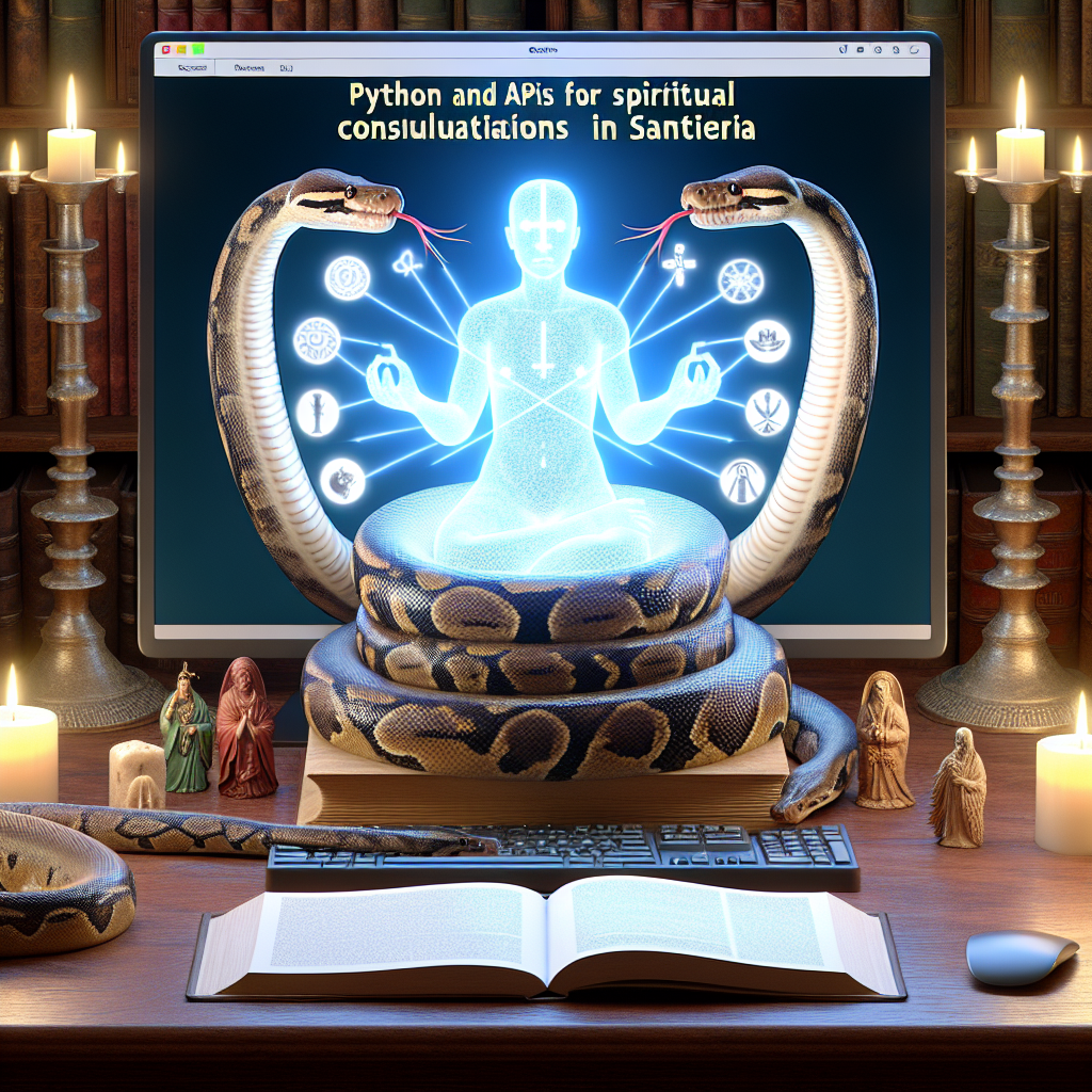 Python y APIs para consultas espirituales de Santería